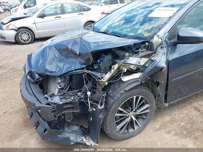 2017 Toyota Corolla Le VIN: 2T1BURHE7HC941318 Lot: 39598588