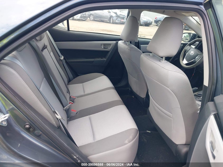 2017 Toyota Corolla Le VIN: 2T1BURHE7HC941318 Lot: 39598588