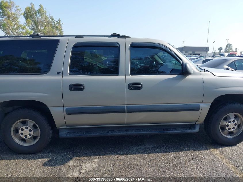 2002 Chevrolet Suburban C1500 VIN: 1GNEC16T22J320817 Lot: 39598590