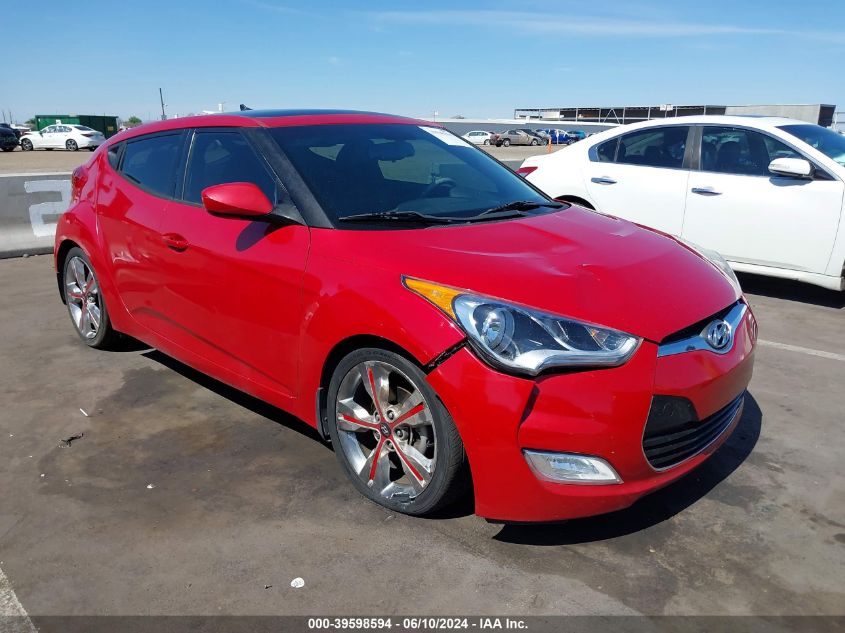 2016 HYUNDAI VELOSTER - KMHTC6AD0GU294944