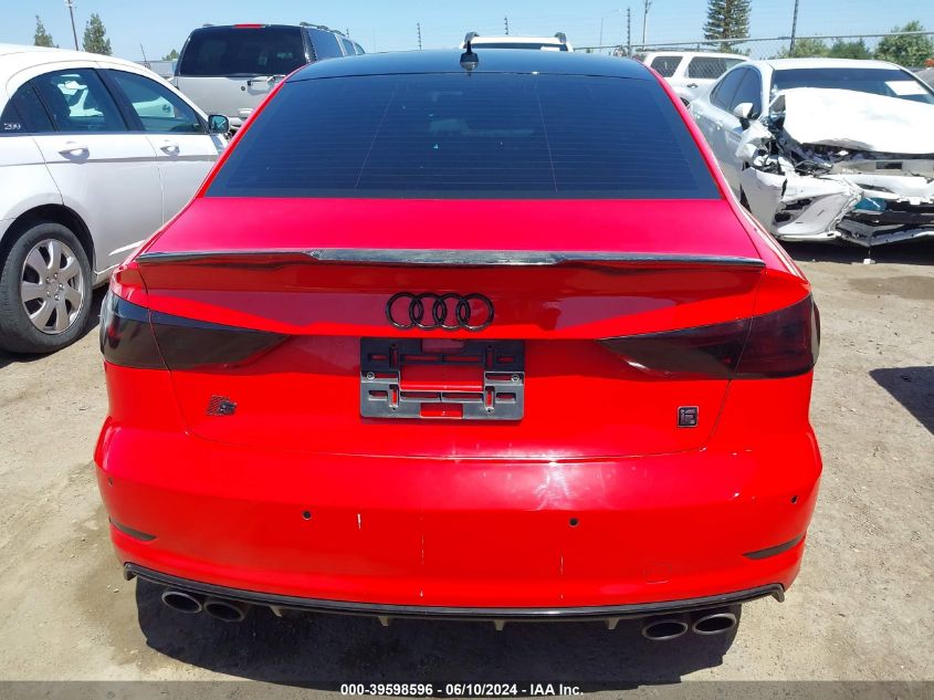 2016 Audi S3 2.0T Premium Plus VIN: WAUB1GFF6G1031796 Lot: 39598596