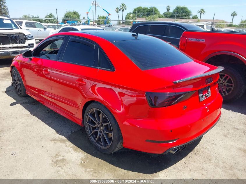 2016 Audi S3 2.0T Premium Plus VIN: WAUB1GFF6G1031796 Lot: 39598596