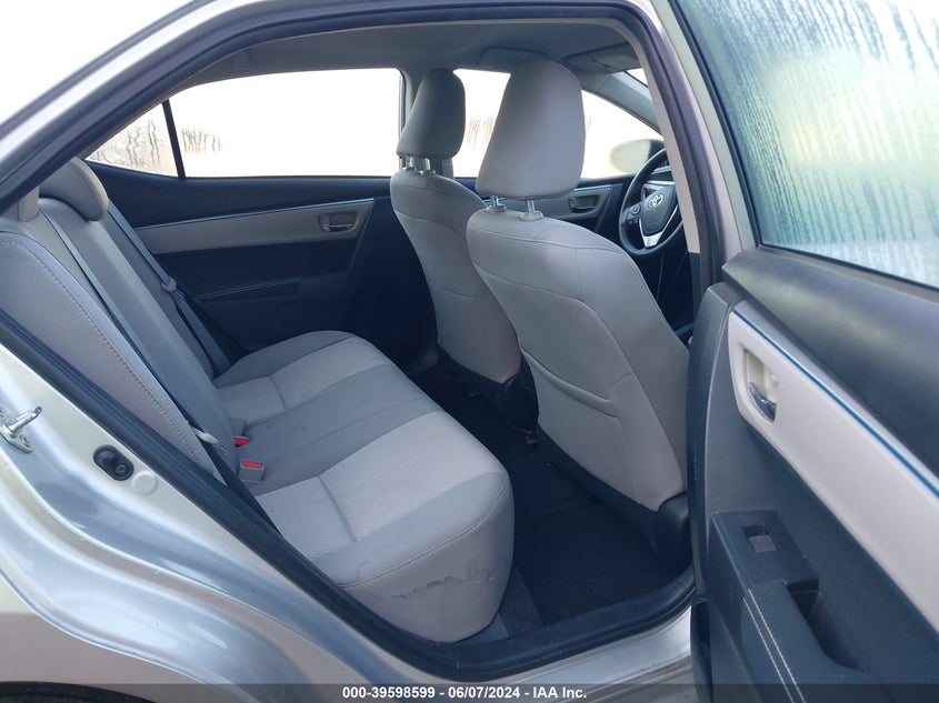 2014 Toyota Corolla L/Le/Le Pls/Prm/S/S Pls VIN: 5YFBURHE2EP120414 Lot: 39598599