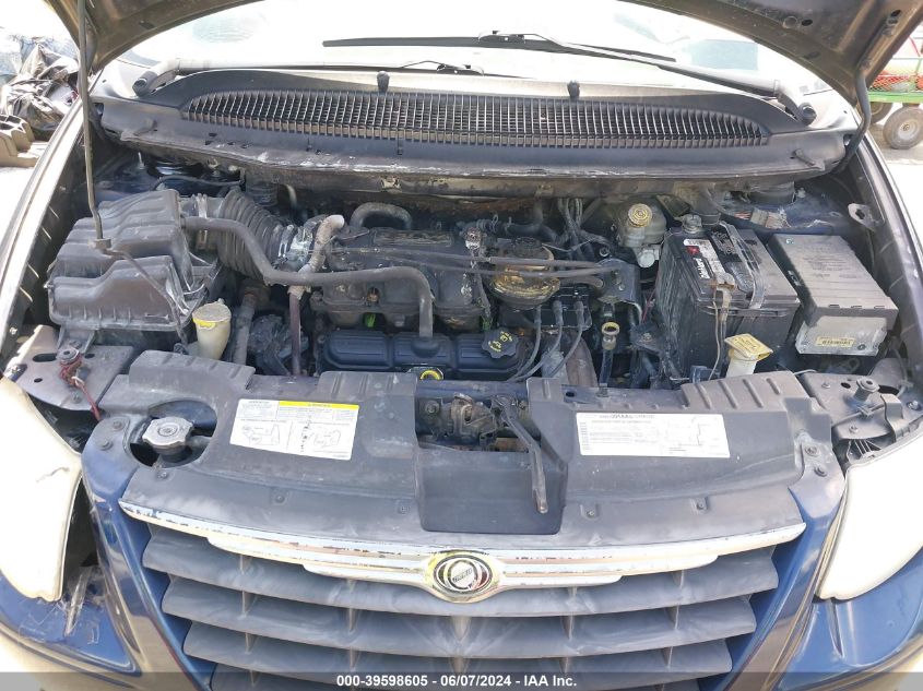 2005 Chrysler Town & Country Lx VIN: 2C4GP44R65R200033 Lot: 39598605