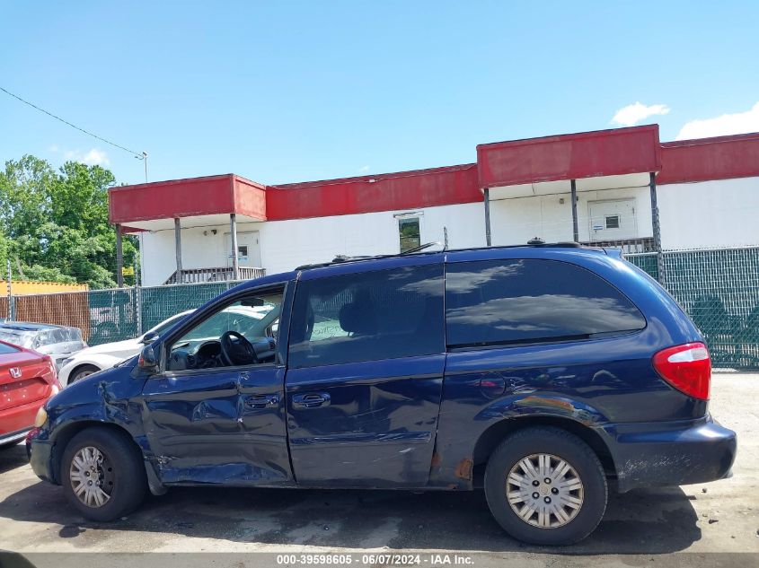 2005 Chrysler Town & Country Lx VIN: 2C4GP44R65R200033 Lot: 39598605