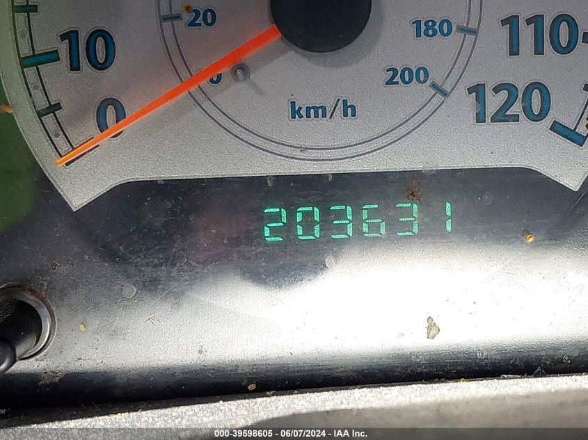 2005 Chrysler Town & Country Lx VIN: 2C4GP44R65R200033 Lot: 39598605