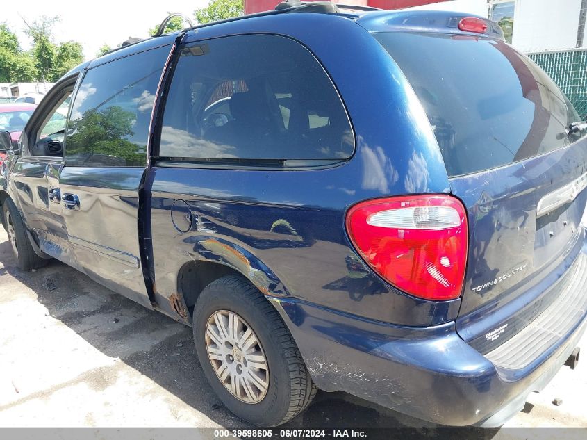 2005 Chrysler Town & Country Lx VIN: 2C4GP44R65R200033 Lot: 39598605