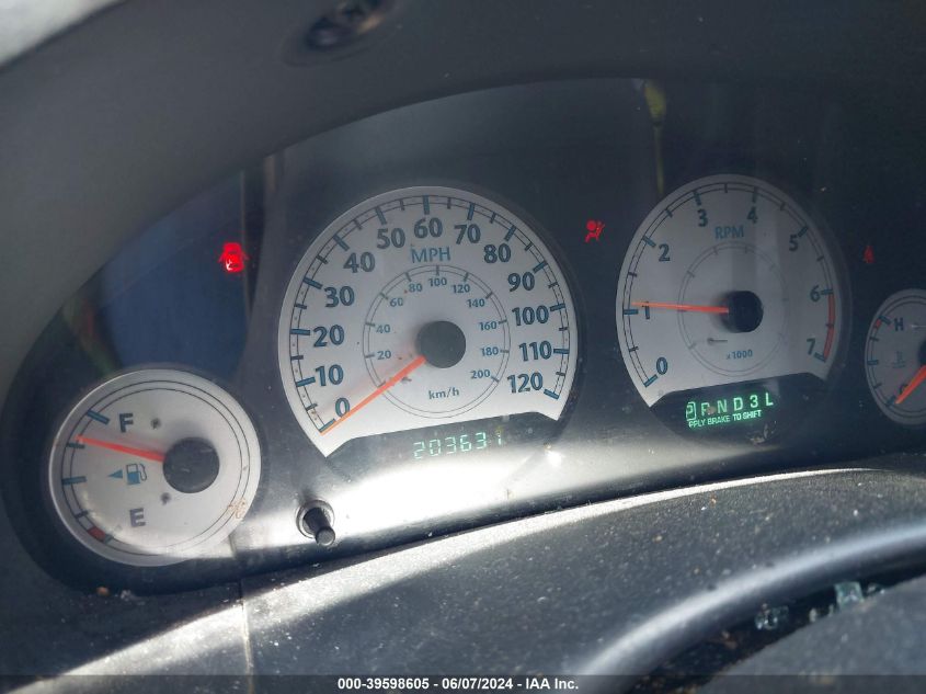 2005 Chrysler Town & Country Lx VIN: 2C4GP44R65R200033 Lot: 39598605