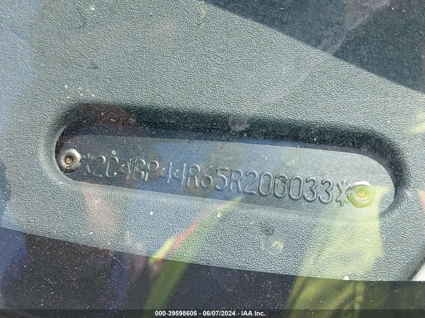 2005 Chrysler Town & Country Lx VIN: 2C4GP44R65R200033 Lot: 39598605