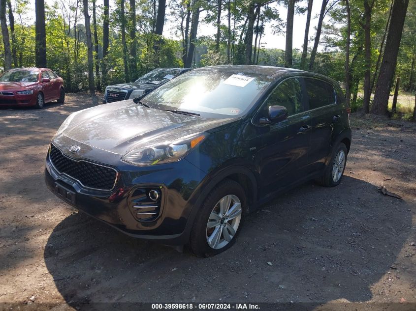 KNDPMCAC0H7204314 2017 KIA SPORTAGE - Image 2