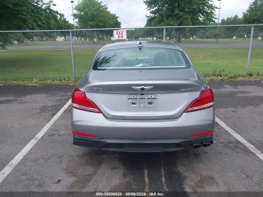 KMTG34LA9MU076107 2021 Genesis G70 2.0T Awd