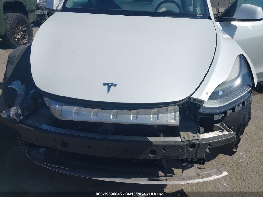 2021 Tesla Model Y Performance Dual Motor All-Wheel Drive VIN: 5YJYGDEF3MF272035 Lot: 39598645