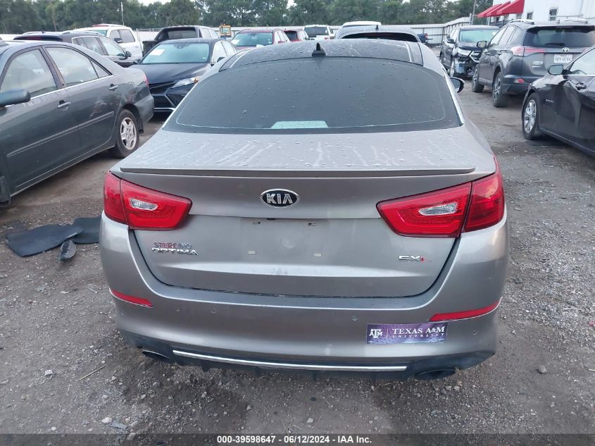 2015 Kia Optima Sxl Turbo VIN: 5XXGR4A64FG409835 Lot: 39598647