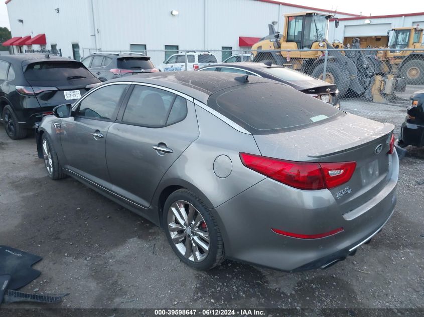 2015 Kia Optima Sxl Turbo VIN: 5XXGR4A64FG409835 Lot: 39598647