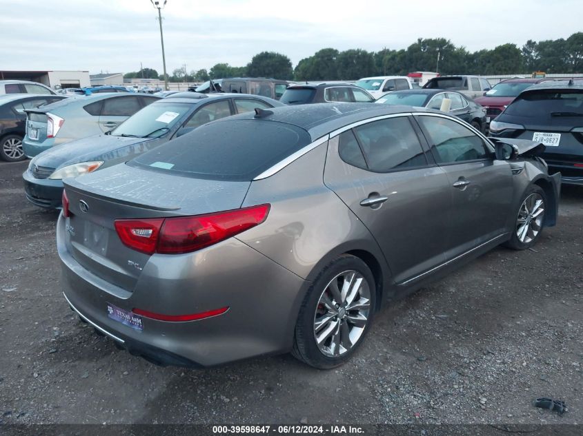 2015 Kia Optima Sxl Turbo VIN: 5XXGR4A64FG409835 Lot: 39598647