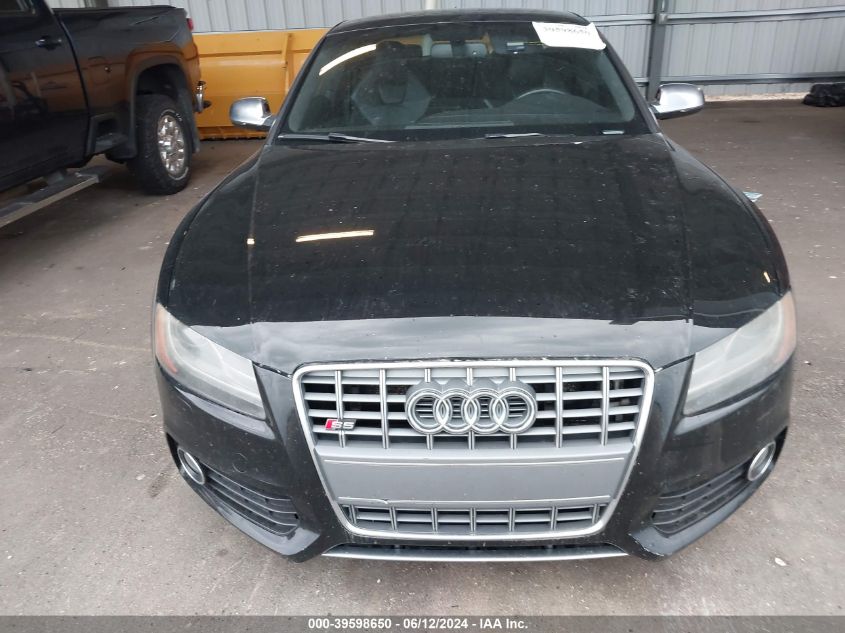 2012 Audi S5 4.2 Premium Plus VIN: WAUVVAFR6CA010420 Lot: 39598650
