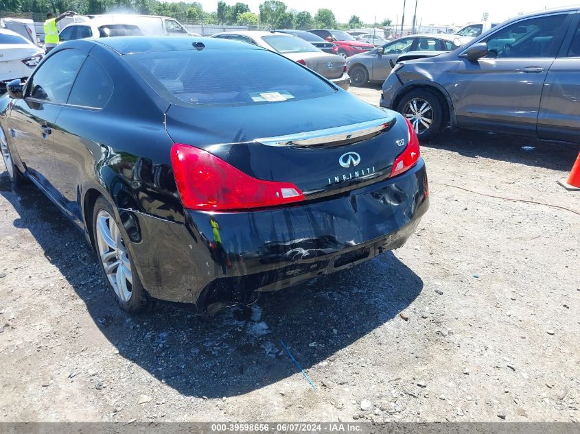 2010 Infiniti G37 Journey VIN: JN1CV6EK9AM104754 Lot: 39598656