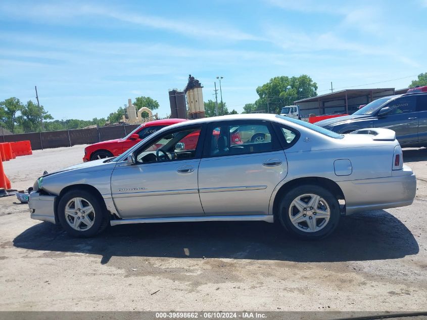 2004 Chevrolet Impala Ls VIN: 2G1WH52K049458205 Lot: 39598662