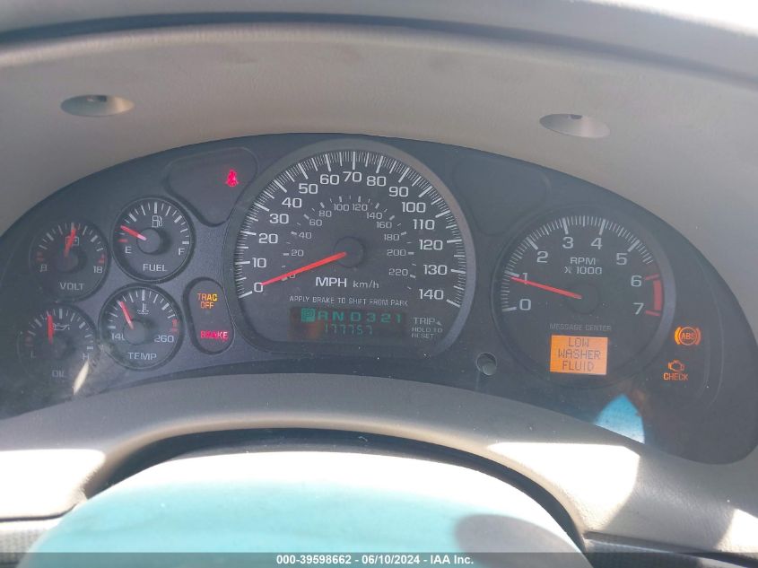 2004 Chevrolet Impala Ls VIN: 2G1WH52K049458205 Lot: 39598662