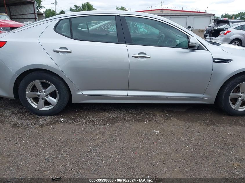 2015 Kia Optima Lx VIN: 5XXGM4A76FG469235 Lot: 39598666