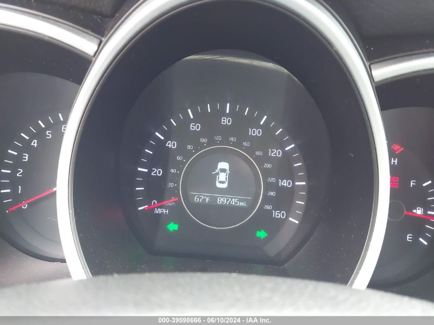 2015 Kia Optima Lx VIN: 5XXGM4A76FG469235 Lot: 39598666