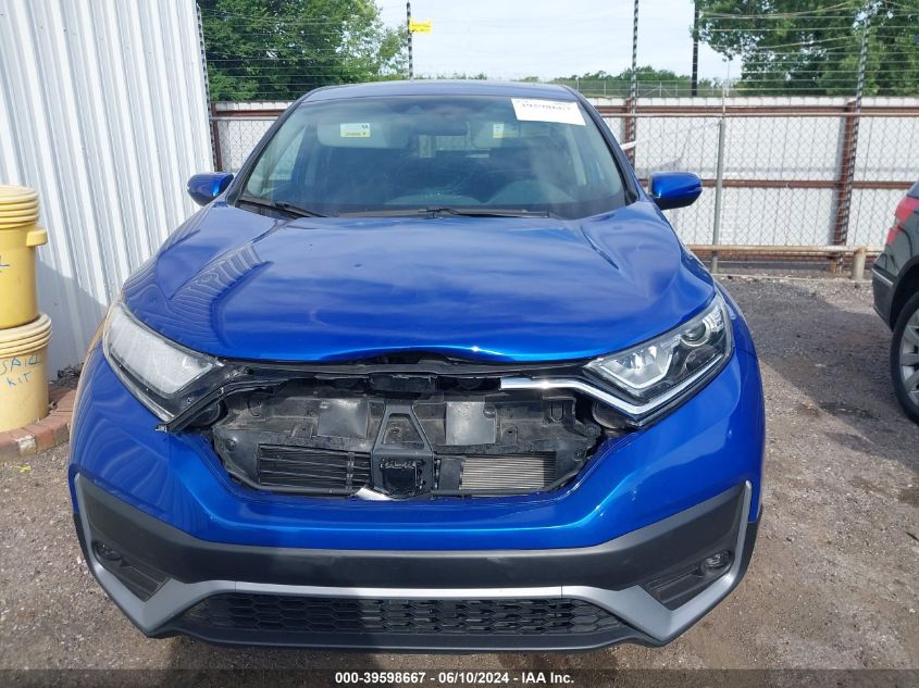 2021 Honda Cr-V 2Wd Ex VIN: 7FARW1H55ME013219 Lot: 39598667