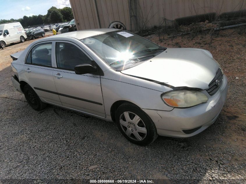 2004 Toyota Corolla Ce/Le VIN: JTDBR32E942045618 Lot: 39598668