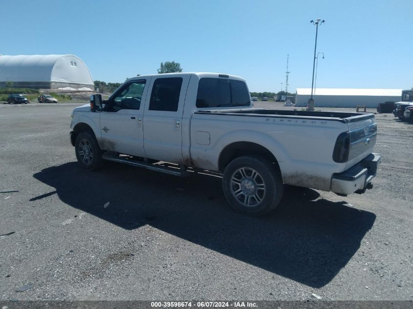 2013 Ford F-250 Lariat VIN: 1FT7W2BTXDEA47495 Lot: 39598674