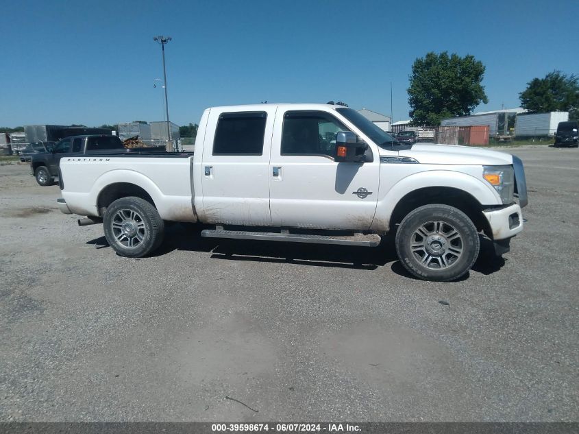 2013 Ford F-250 Lariat VIN: 1FT7W2BTXDEA47495 Lot: 39598674