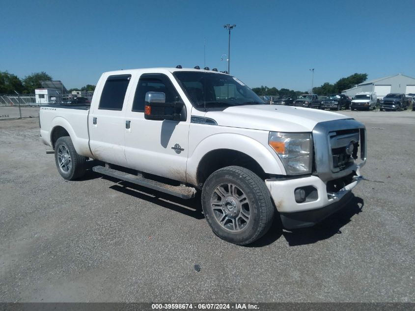 2013 Ford F-250 Lariat VIN: 1FT7W2BTXDEA47495 Lot: 39598674