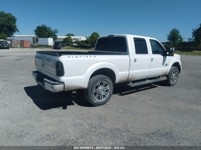 2013 Ford F-250 Lariat VIN: 1FT7W2BTXDEA47495 Lot: 39598674