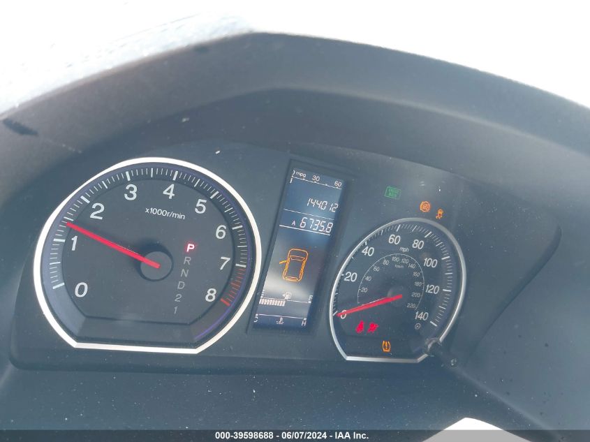 2010 Honda Cr-V Lx VIN: 3CZRE3H36AG702694 Lot: 39598688