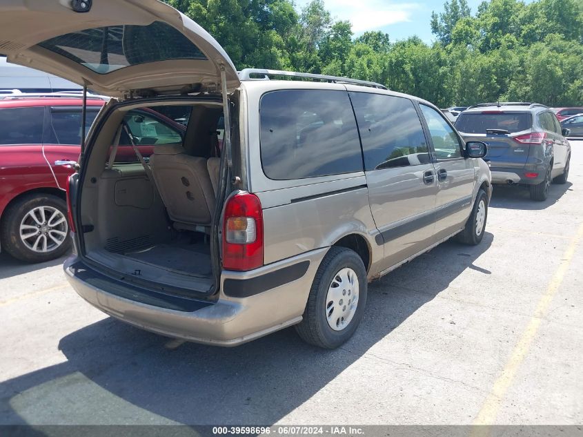 1998 Chevrolet Venture VIN: 1GNDX03E5WD118395 Lot: 39598696