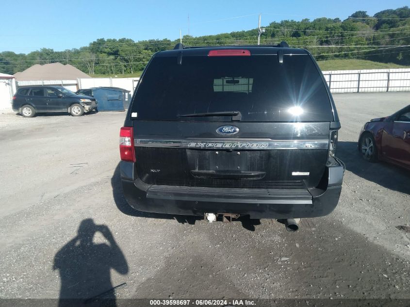 2015 Ford Expedition El Xlt VIN: 1FMJK1HT3FEF23801 Lot: 39598697
