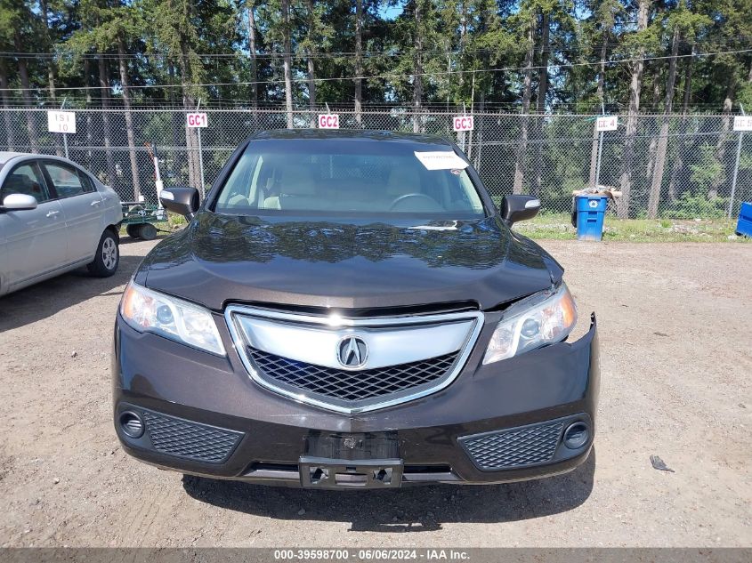 2014 Acura Rdx VIN: 5J8TB4H30EL021306 Lot: 39598700