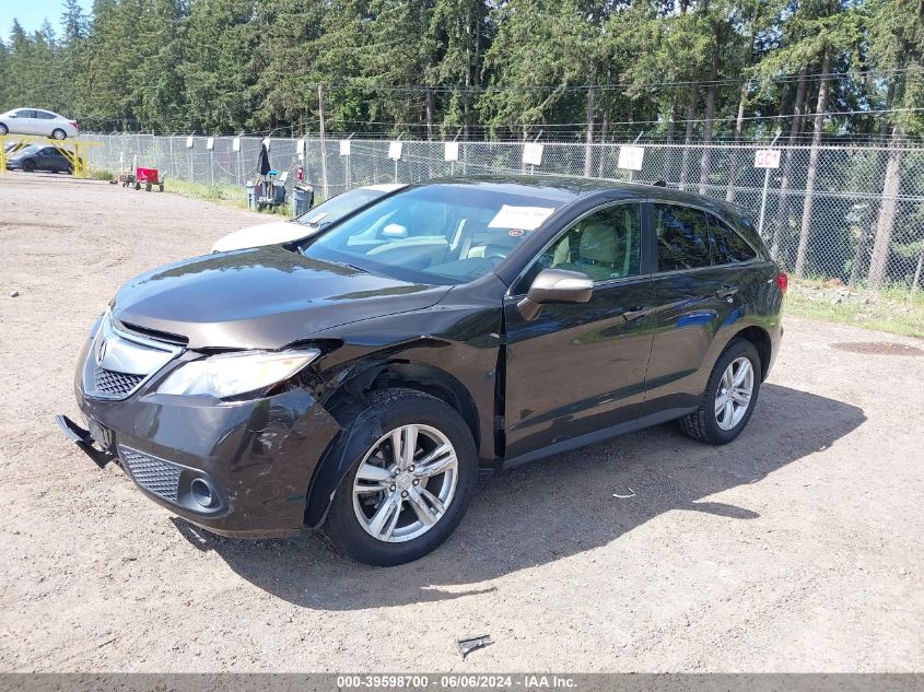 2014 Acura Rdx VIN: 5J8TB4H30EL021306 Lot: 39598700