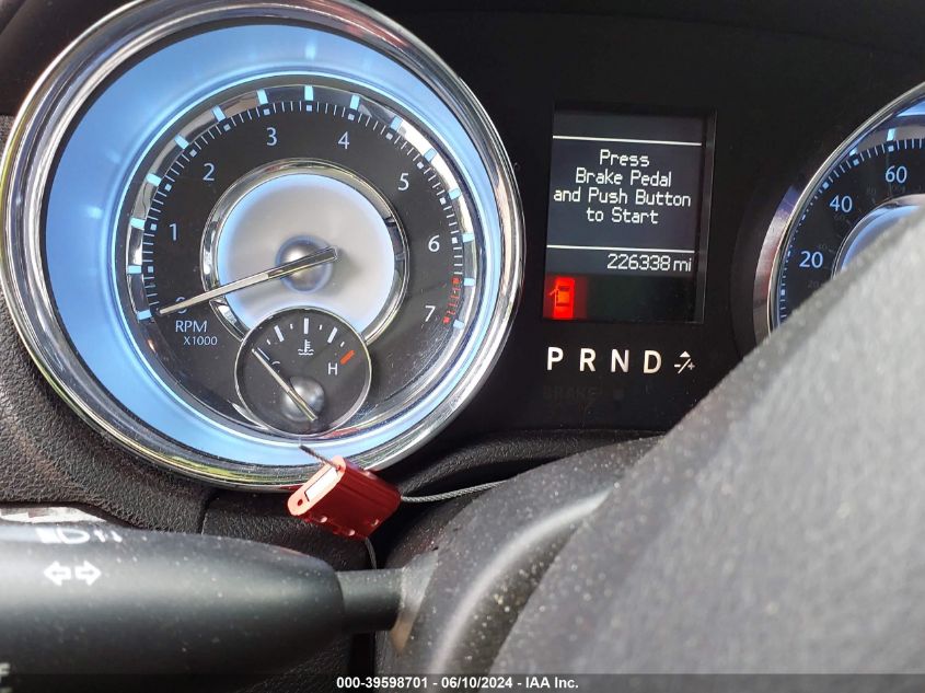 2011 Chrysler 300 Limited VIN: 2C3CA5CG0BH557929 Lot: 39598701