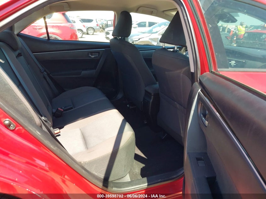 2017 Toyota Corolla Le VIN: 5YFBURHE0HP703617 Lot: 39598702