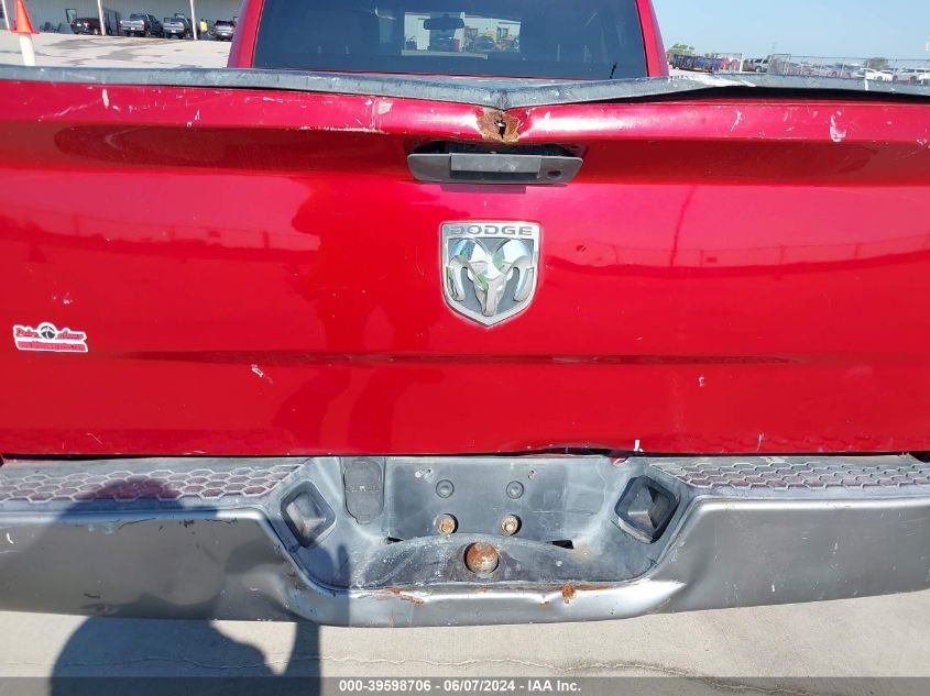 2009 Dodge Ram 1500 St VIN: 1D3HB18K39S792176 Lot: 39598706