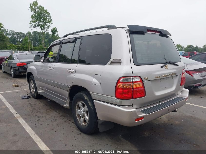 2002 Toyota Land Cruiser VIN: JTEHT05J422027927 Lot: 39598712