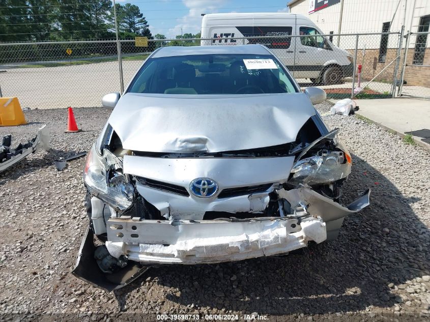 2015 Toyota Prius Four VIN: JTDKN3DU6F0464718 Lot: 39598713