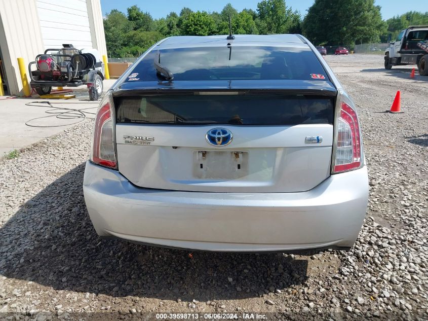 2015 Toyota Prius Four VIN: JTDKN3DU6F0464718 Lot: 39598713