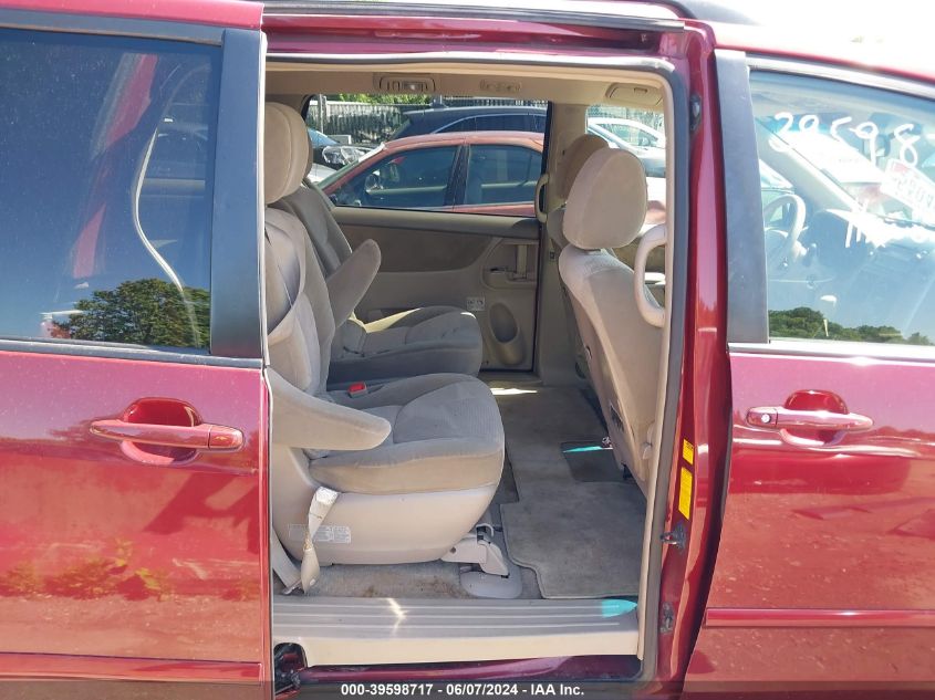 2009 Toyota Sienna Le VIN: 5TDZK23C99S255954 Lot: 39598717