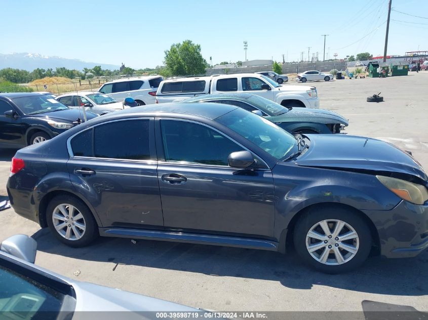 2011 Subaru Legacy 2.5I Premium VIN: 4S3BMBC64B3219375 Lot: 39598719