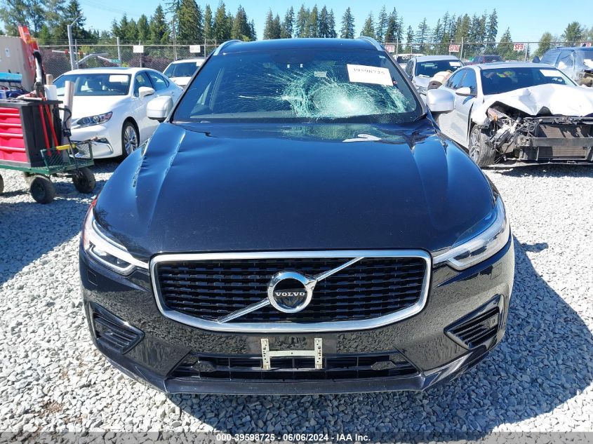 2019 Volvo Xc60 Hybrid T8 R-Design VIN: LYVBR0DM0KB283226 Lot: 39598725