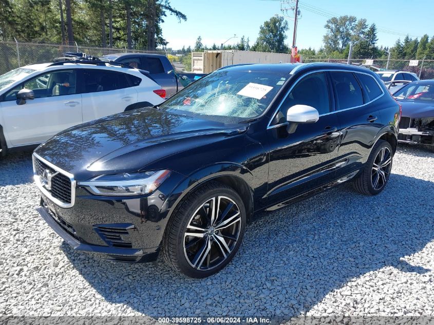 2019 Volvo Xc60 Hybrid T8 R-Design VIN: LYVBR0DM0KB283226 Lot: 39598725