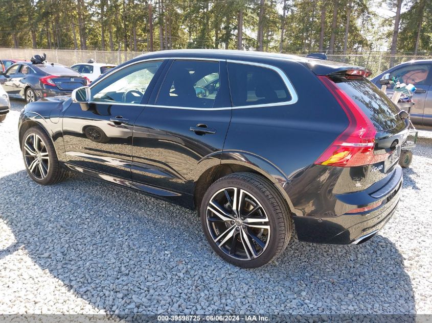 2019 Volvo Xc60 Hybrid T8 R-Design VIN: LYVBR0DM0KB283226 Lot: 39598725