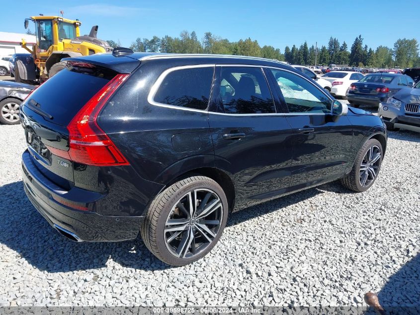 2019 Volvo Xc60 Hybrid T8 R-Design VIN: LYVBR0DM0KB283226 Lot: 39598725