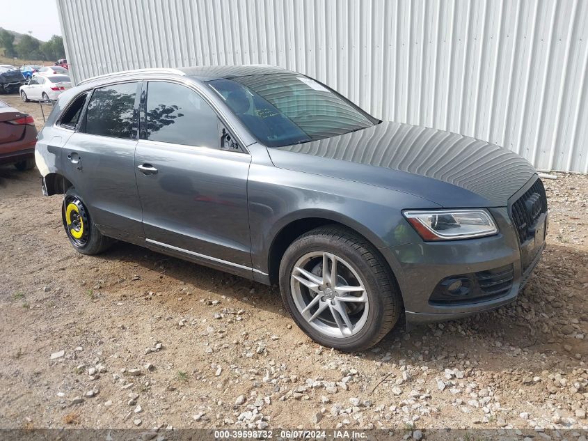 2015 Audi Q5 2.0T Premium VIN: WA1LFAFP8FA124293 Lot: 39598732