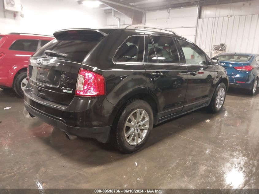 2013 Ford Edge Limited VIN: 2FMDK3K90DBC92578 Lot: 39598736